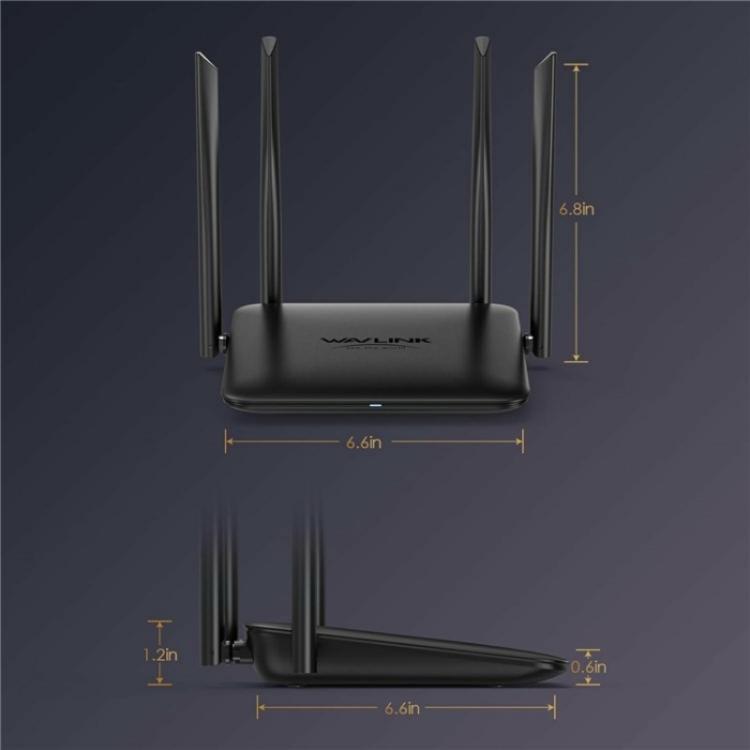 WAVLINK WN530HG4 Home Gigabit Ethernet MU-MIMO Router AC1200 Dual Band Router, US Plug, UK Plug, EU Plug, AU Plug WAVLINK WN530HG4 Home Gigabit Ethernet MU-MIMO Router AC1200 Dual Band Router, US Plug, UK Plug, EU Plug, AU Plug
